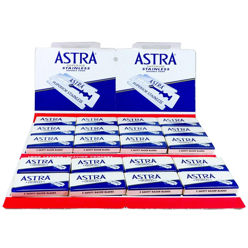 Astra Blu Superior Stainless 100 Doppelklingen