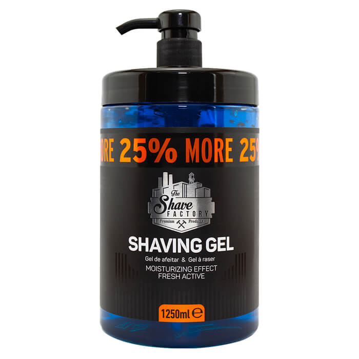 The Shave Factory – Rasiergel transparent 1250ml "Profigrösse"