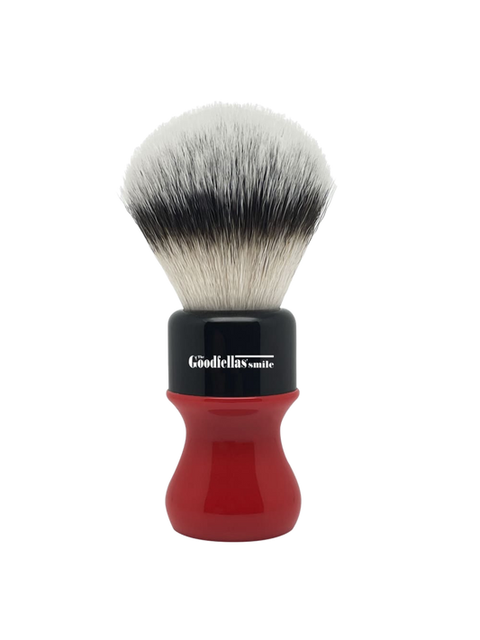 The Goodfellas' Smile – Synthetischer Rasierpinsel „Red Evil“