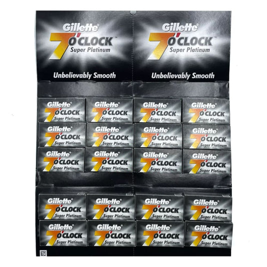 Rasierklingen Gillette 7 O'Clock Super Platinum 100er Pack