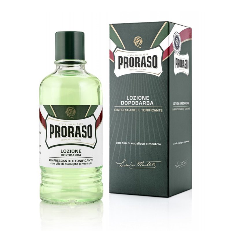 Proraso Aftershave Lotion Grün 400 ml