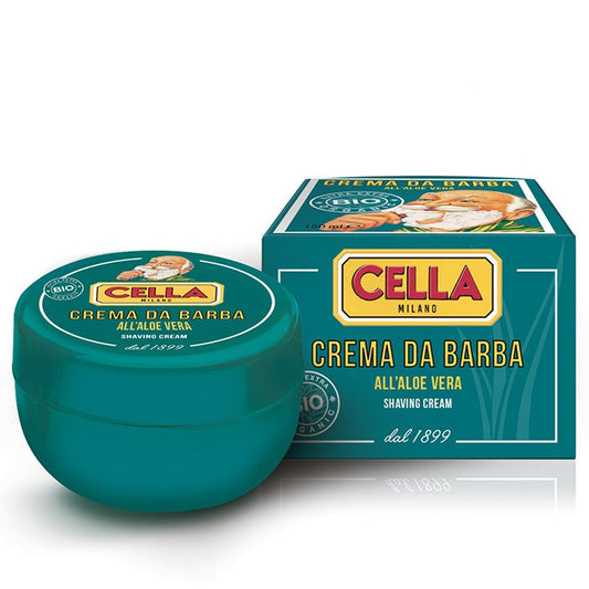 Cella Milano Bio-Rasiercreme mit Aloe Vera 150