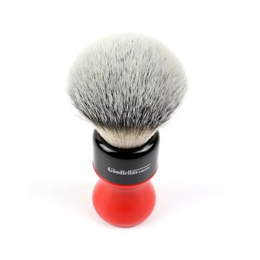 The Goodfellas' Smile – Synthetischer Rasierpinsel „Red Evil“