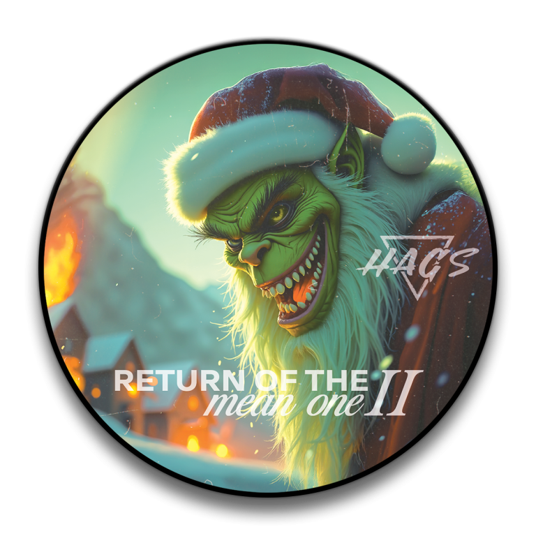 HAGS Artisan Return Of The Mean One II – Christmas Special Edition Rasierseife