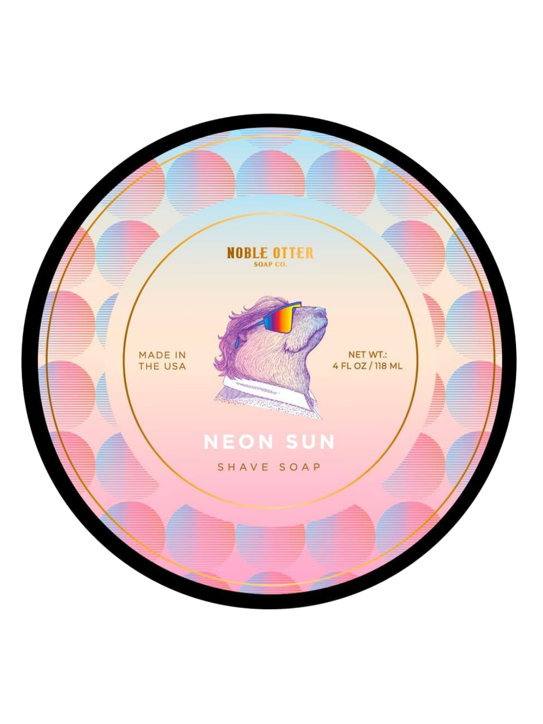 Noble Otter Rasierseife Neon Sun 118 ml