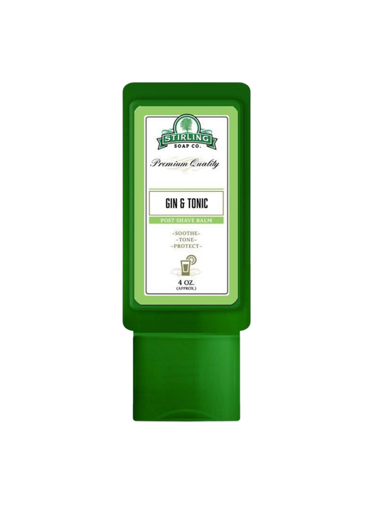 Stirling Soap Company Aftershave-Balsam Gin & Tonic auf Eis 118 ml
