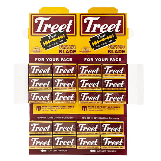 Rasierklingen Treet Kohlenstoffstahl 200er Pack