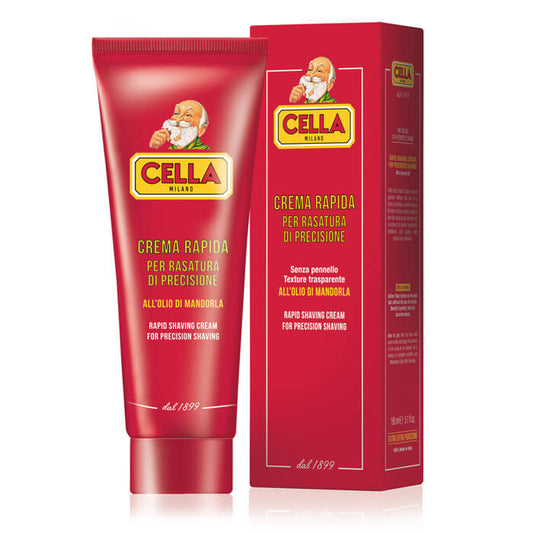 Cella Milano Schnellrasurcreme für präzises Rasieren 150 ml
