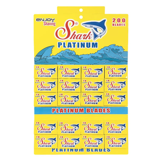 200 Rasierklingen Shark Platinum