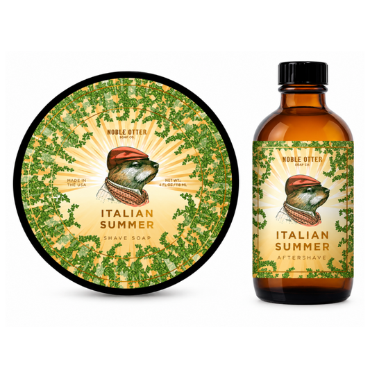 Noble Otter Italian Summer Rasierseife + Aftershave