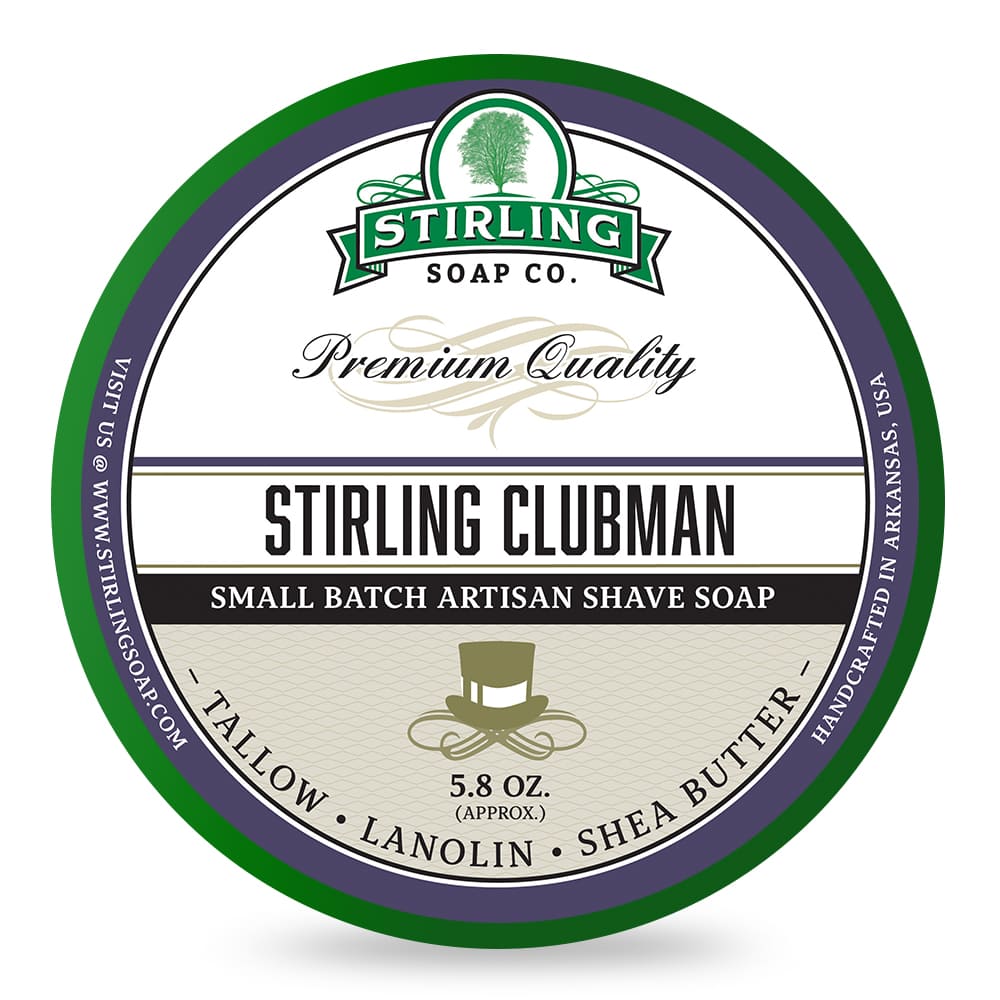 Stirling Soap Company – „Clubman“ Rasiercreme 170ml