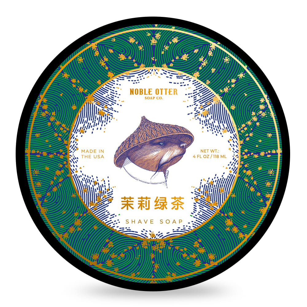 Noble Otter Jasmine Green Tea Rasierseife 118 ml