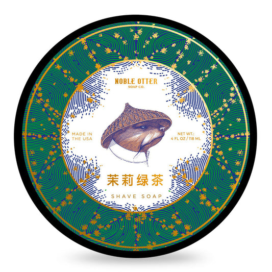 Noble Otter Jasmine Green Tea Rasierseife 118 ml