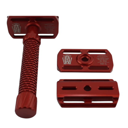 Oliworks M3teorite-Aluminium Rasierer – Rot