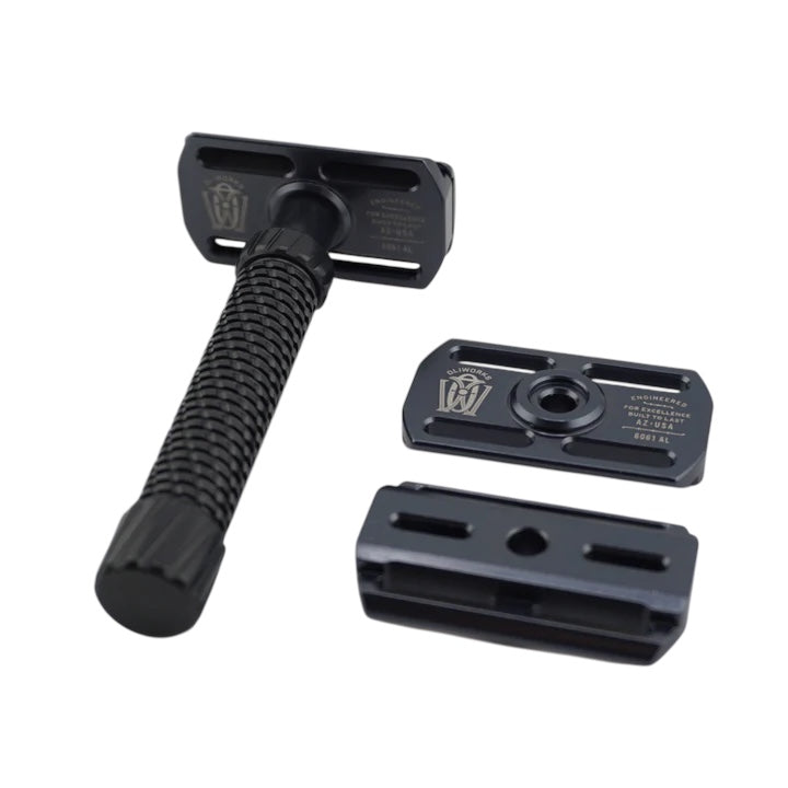Oliworks M3teorite-Aluminium Rasierer – Grau
