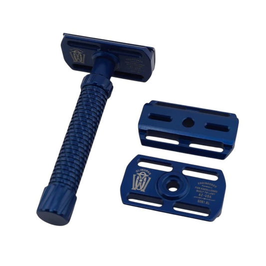 Oliworks M3teorite-Aluminium Rasierer – Blau